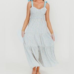 The Worth Collective Floral Maxi Dress